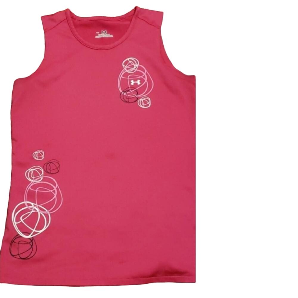 Under Armour Heat Gear Hot Pink Volleyball Tank Top S